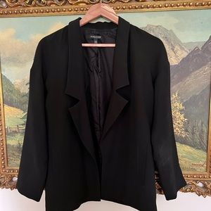 100% Silk Eileen Fisher Waterfall Blazer Jacket